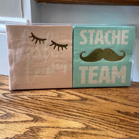 𝅺NWT Gender Reveal Baby Shower Bundle - Picture 8 of 11